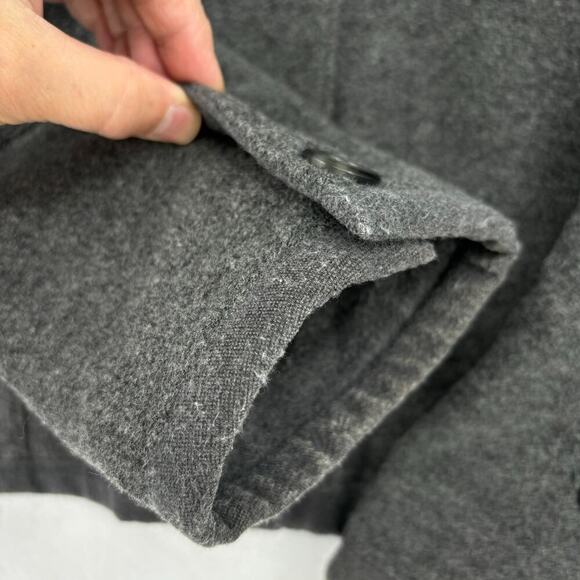 Columbia Women's Wool Blend Jacket Button Front Lined Gray Size M - Picture 6 of 12